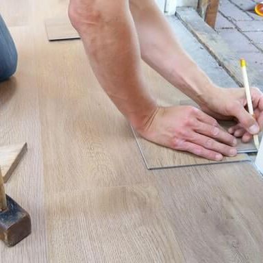 save labor cost while installing sheet flooring by doing it yourself